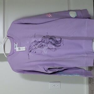 Samii Ryan Disney The Little Mermaid Ariel Portrait Women's Crewneck